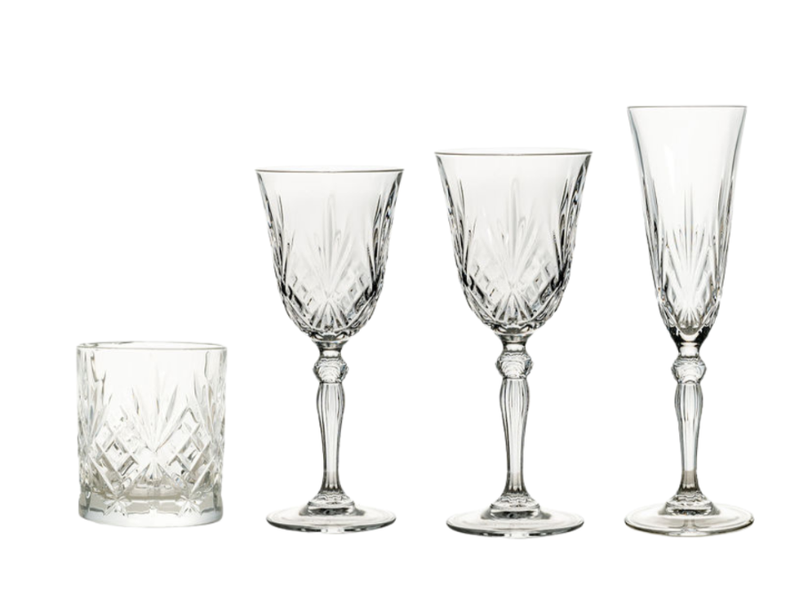 CRYSTAL CUT GLASS RANGE