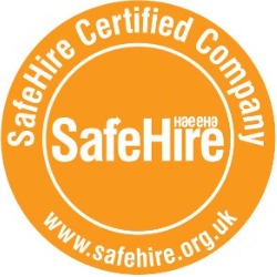 SAFE HIRE CERTIFIED!